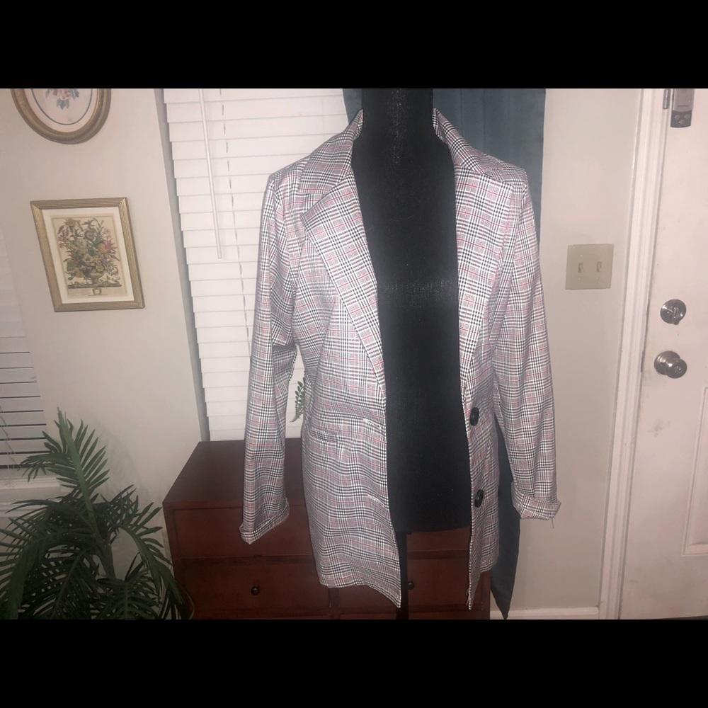 Women’s Oversized Boyfriend Blazer - Picture 1 of 4